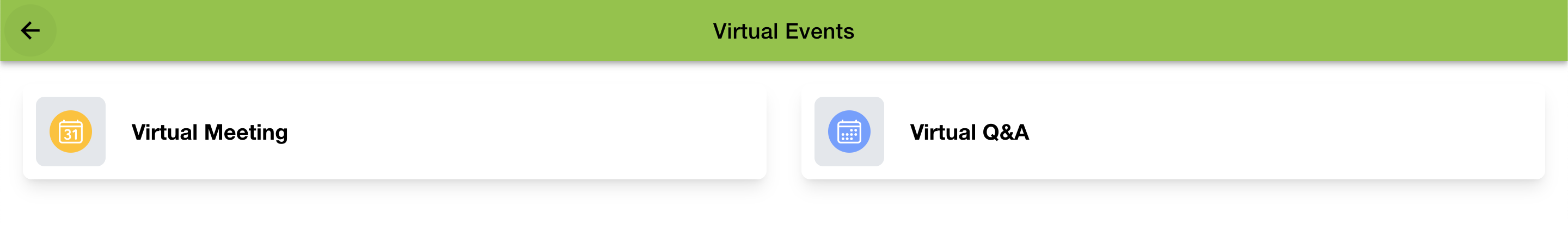 Virtual Events