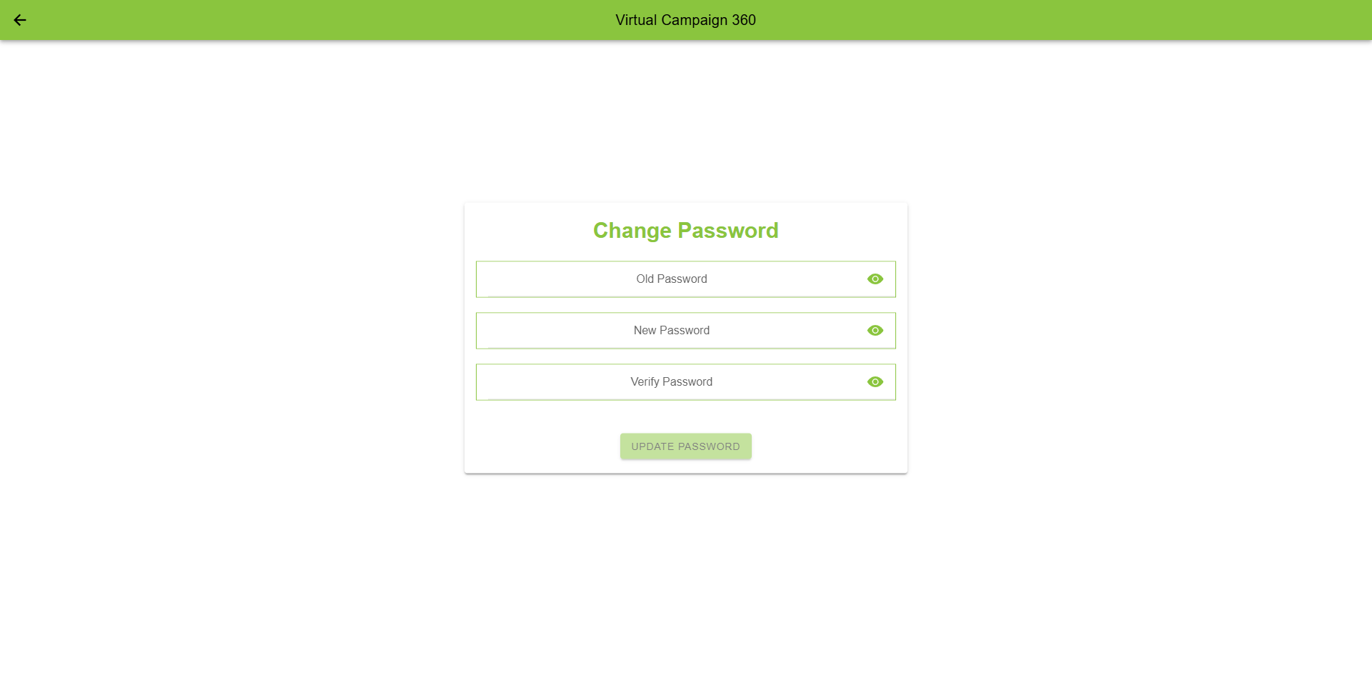 Change Password